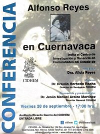 Alfonso Reyes en Cuernavaca