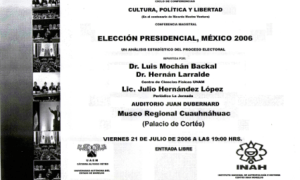 Elección presidencial, 21-07-2006